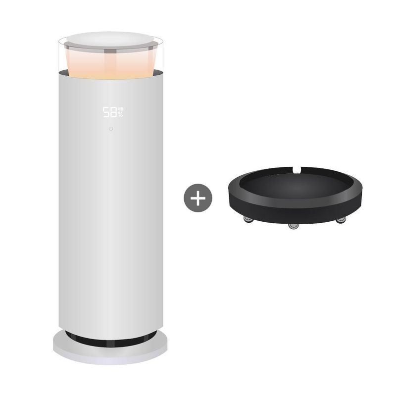 LG전자 퓨리케어 오브제컬렉션 하이드로에센셜 + 무빙휠 세트 HY505RWLAHM-후