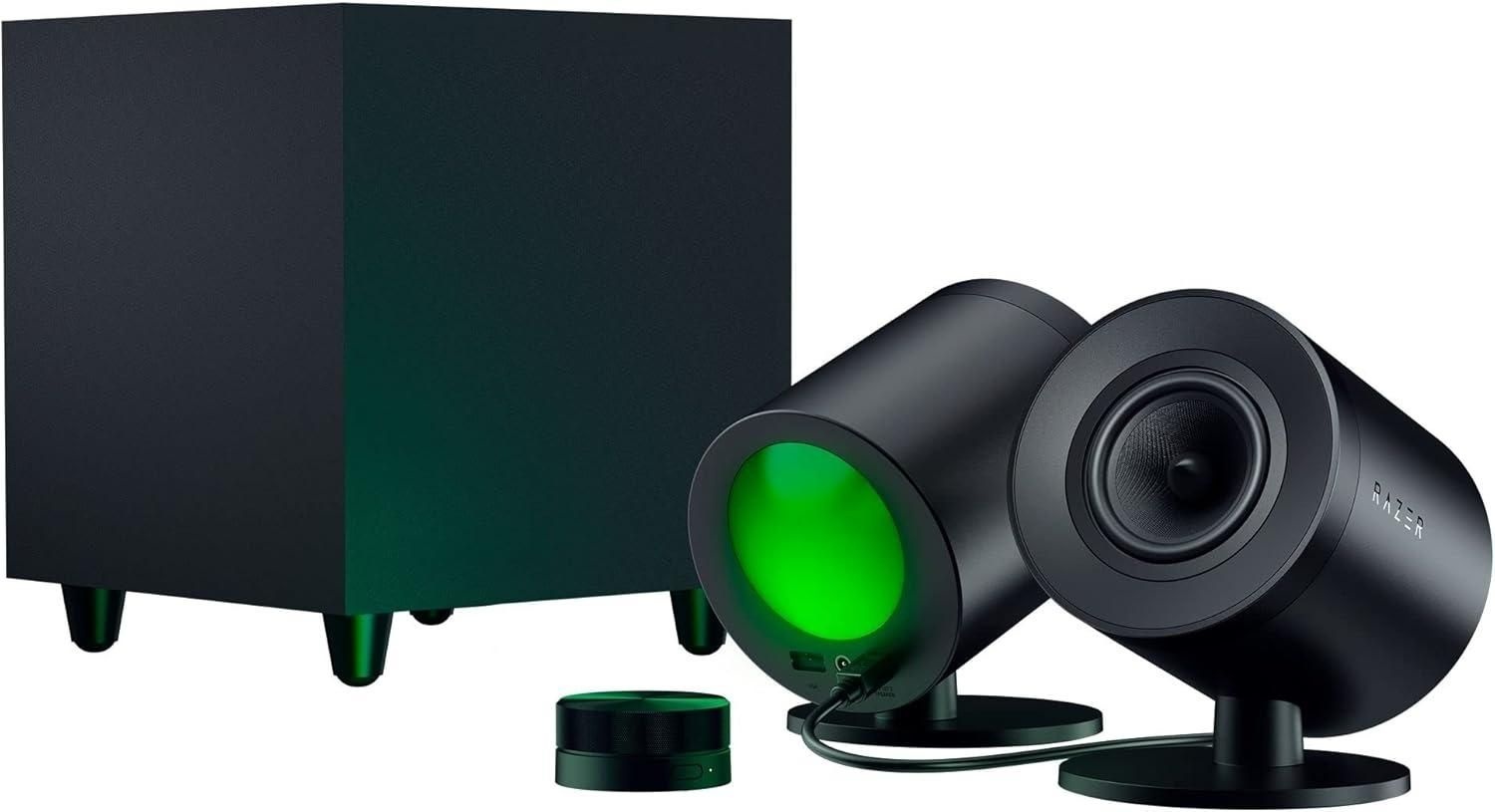 [해외] Razer 레이저 Nommo V2 X 풀 레인지 2.0ch PC 게이밍 스피커