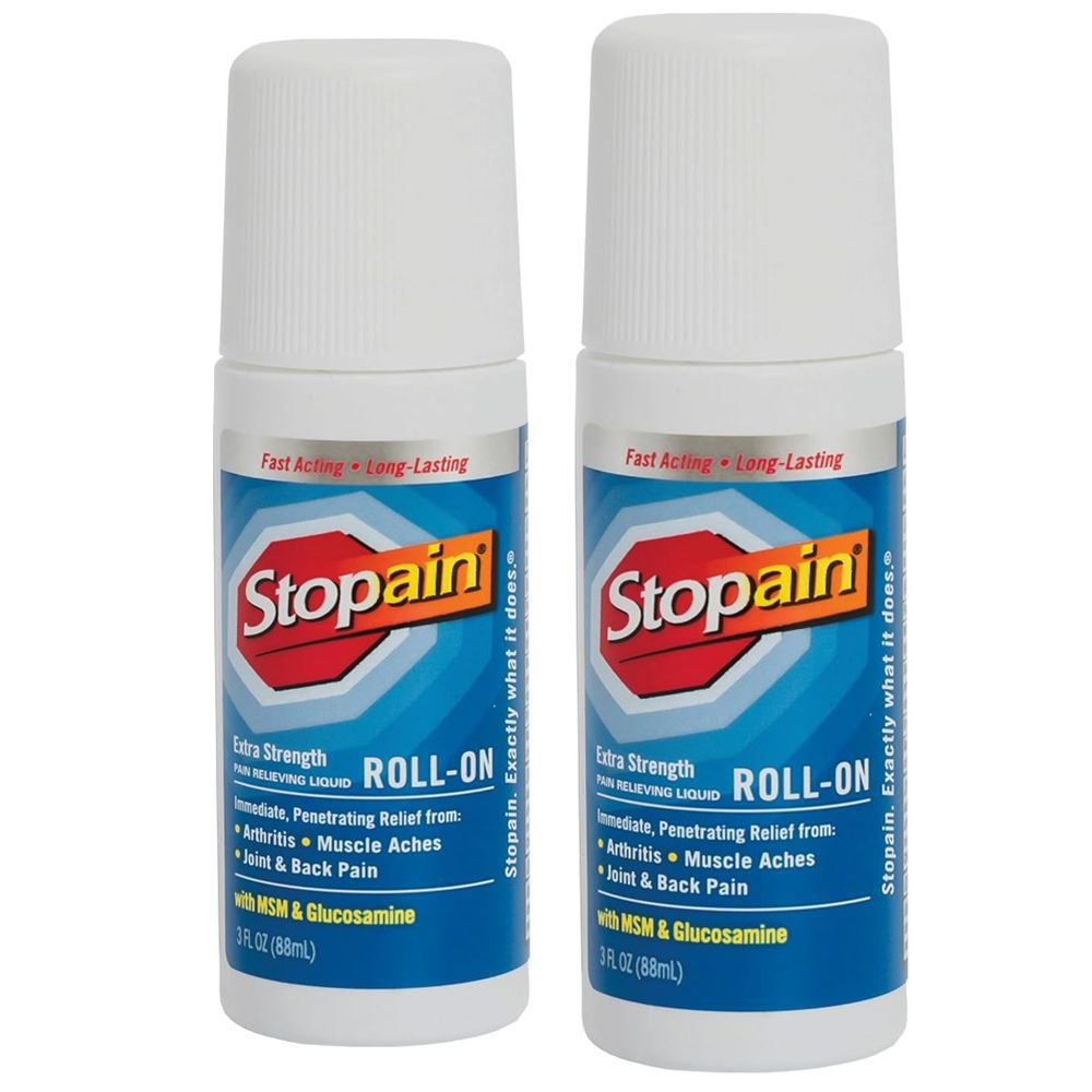 [해외] 트레이더조 2개세트 Stopain 엑스트라 스트렝스 완화 롤온 3oz