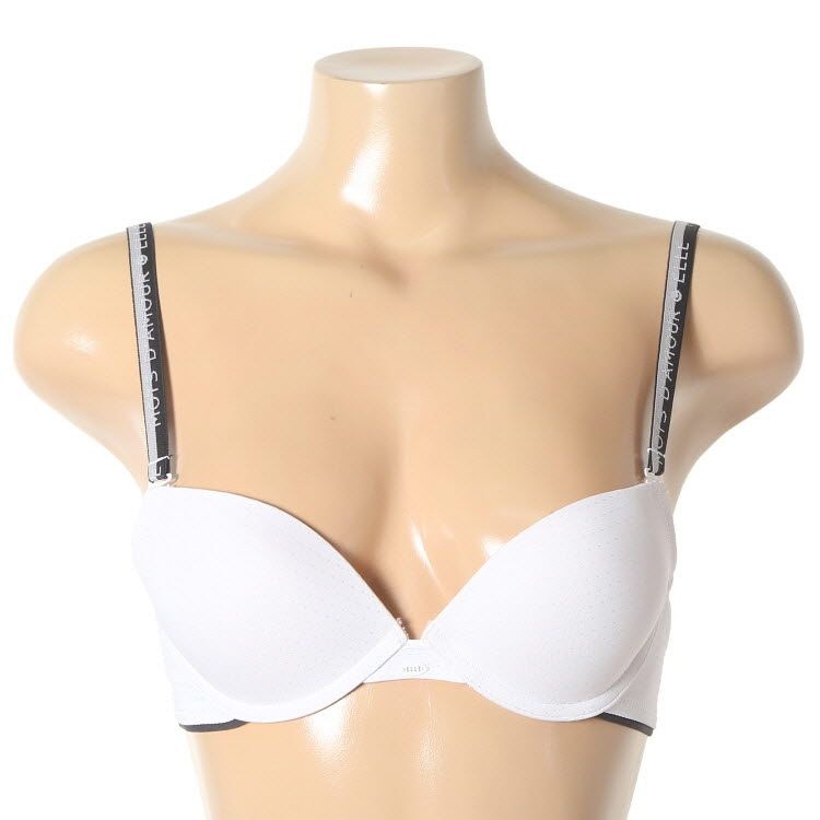 [롯데백화점] 엘르 이너웨어 여성 쿨소재 투톤밴드 브래지어(EBWBR421WH) LE1213885861