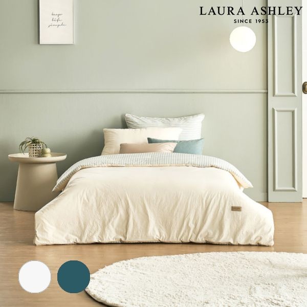 [롯데백화점] 로라애슐리 코넬 60수 고밀도 면 차렵이불(S)150x210(R11F1CNA21)GN LE1221038909