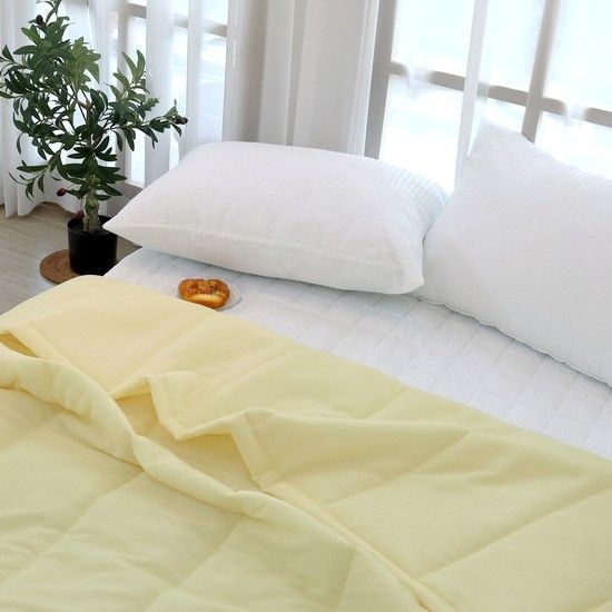 [한정수량특가] 크래커 스노우리플 여름 누빔이불 (SS) 2colors