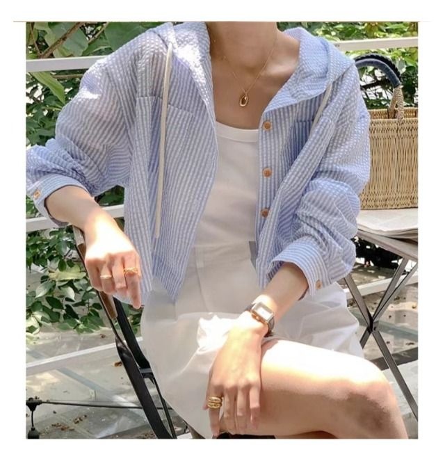 오아히 후드가디건