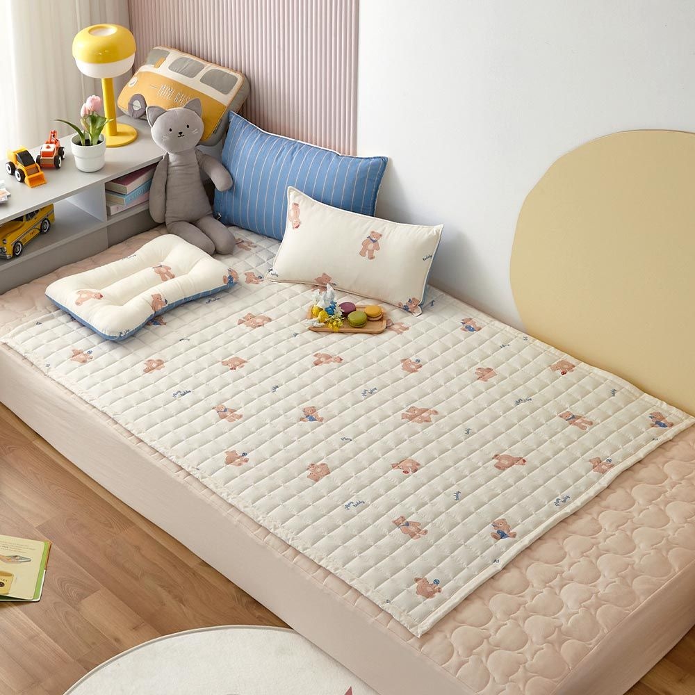 모던하우스 [모던하우스] ON 마미허그 소프트워싱 플레이테디 양면 낮잠패드 100x150 베이지