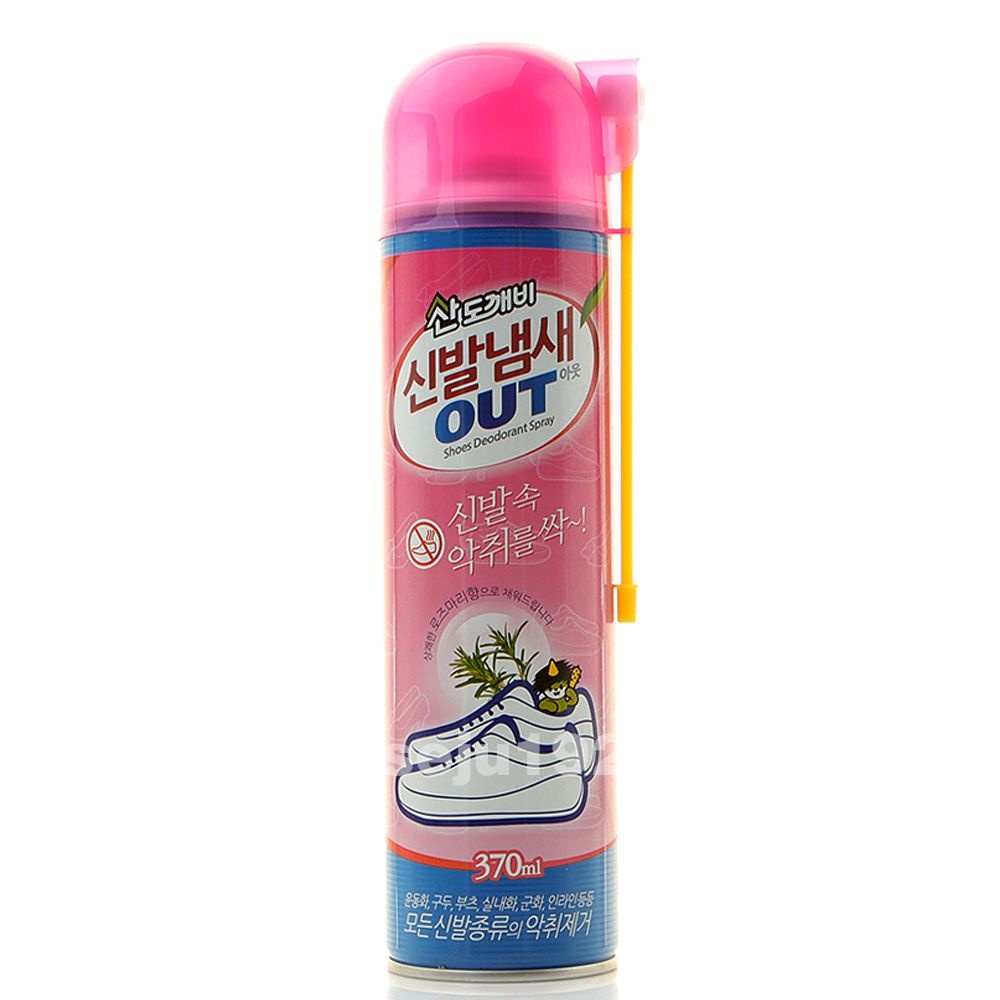 [오늘출발] 산도깨비 신발 냄새 아웃 370ml X 24개 1box 신발냄새제거 악취제거 /탈취제