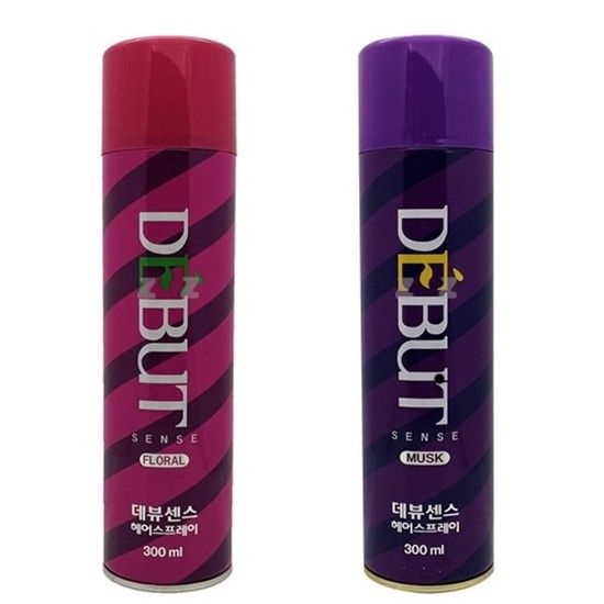 데뷰센스 헤어스프레이 머리 고정 헤어픽서 300ml 헤어스프레이 헤어픽서