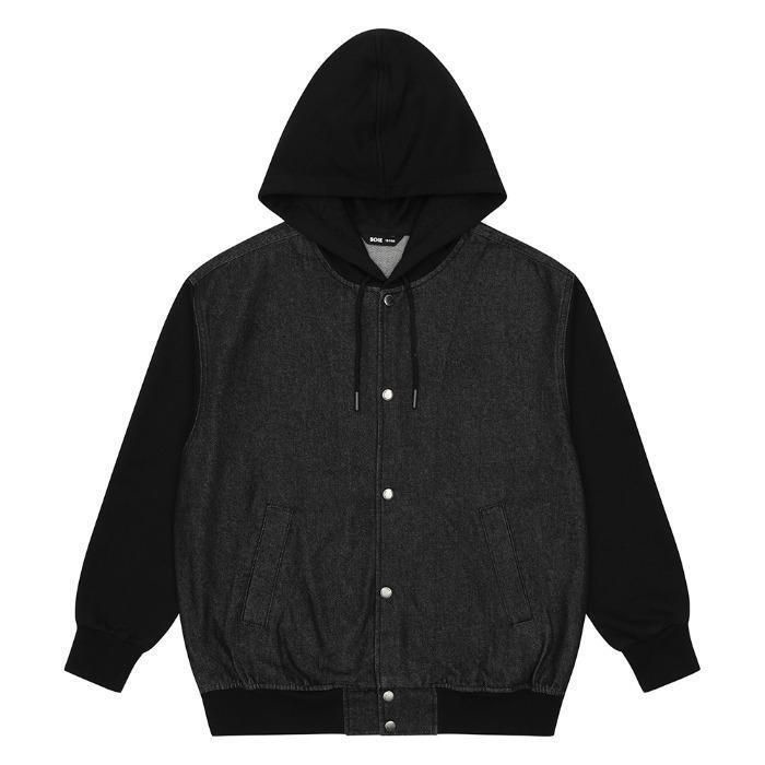 소이 [패션플러스][소이]더센트럴 소이주니어 TC01 블랙 데님믹스 점퍼 25F1101 (41517256)