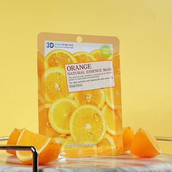 [하프클럽]투명에센스 모공관리 펄프소재 마스크팩 10입 오렌지