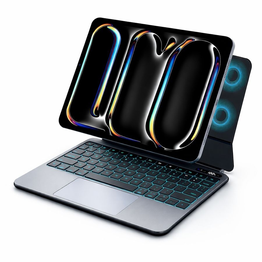 [해외] 구조독 매직키보드 A1935 iPad 11인치용 초슬림 초박형 아이패드키보드케이스