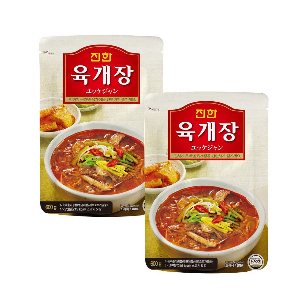 진한식품 진한 육개장 600g x2개