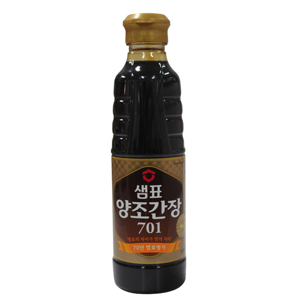 [온누리7%혜택]샘표 양조간장 701 500ml