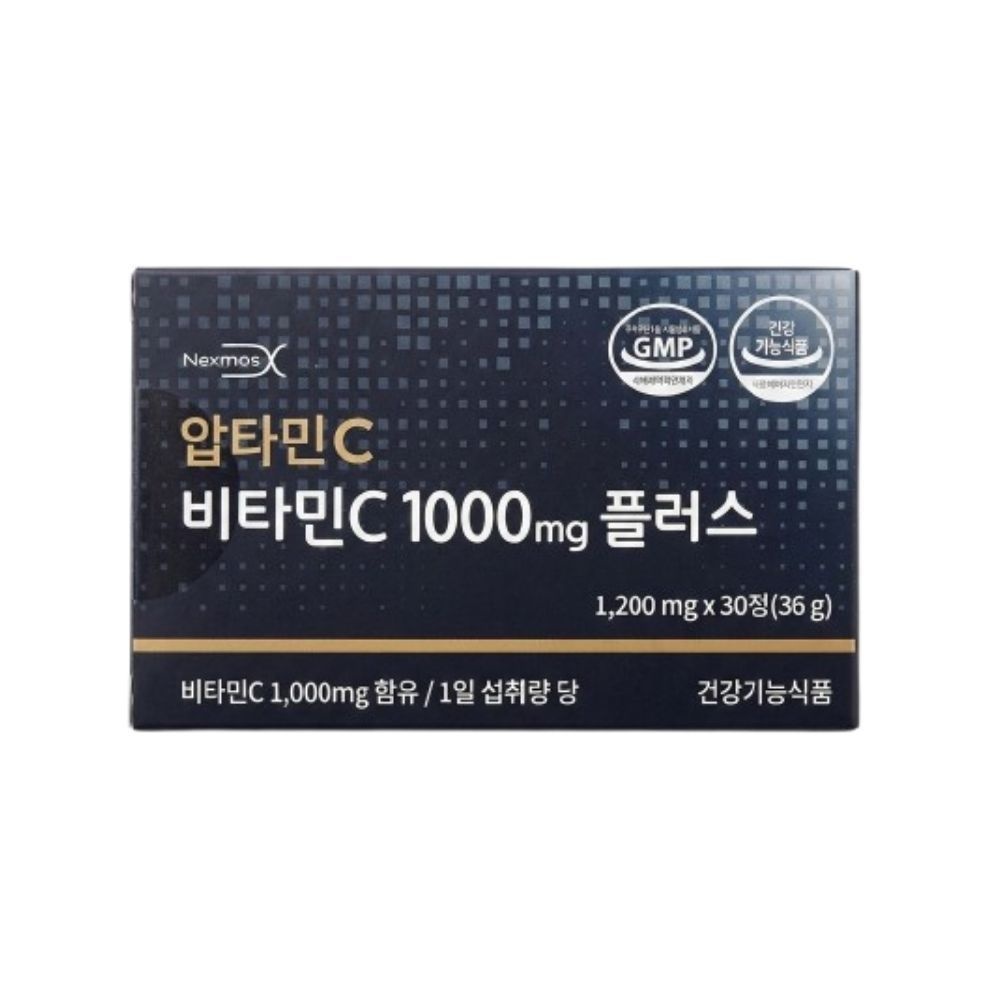 넥스모스 넥스모스 압타민C 비타민C 1000mg 플러스 1200mg x 30정 1개