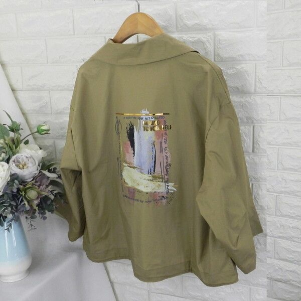 [기타 (패플)] [쿨젠]yru_나염핀턱자켓COD가을점퍼,바스락점퍼,등산점퍼,바람막이