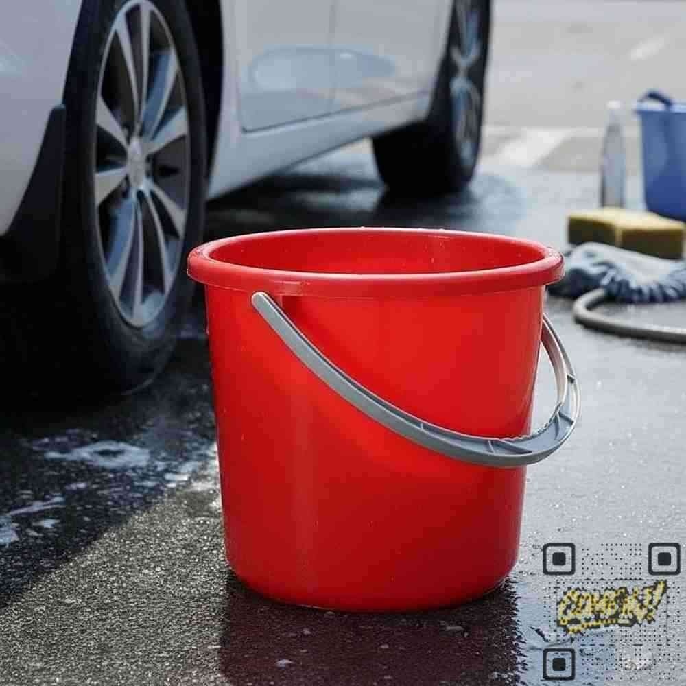 셀프세차 양동이 대용량 버킷 플라스틱 손잡이 차량용 청소 물통