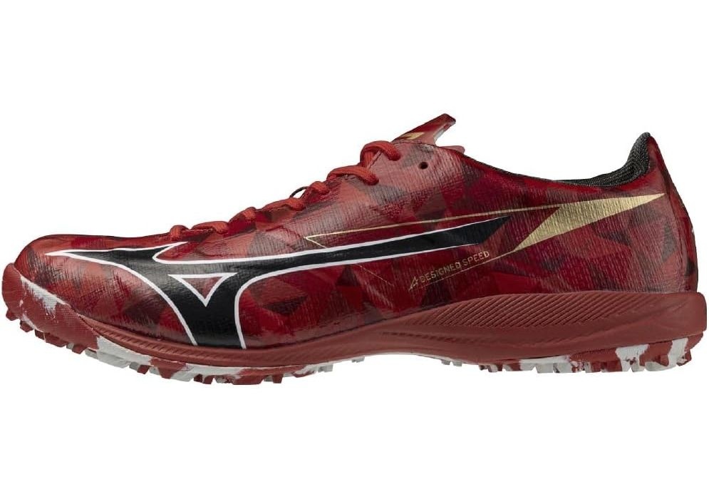 [해외] 미즈노 알파2 엘리트  AS 풋살화 축구화 경량 인조잔디 루비레드 P1GD256260