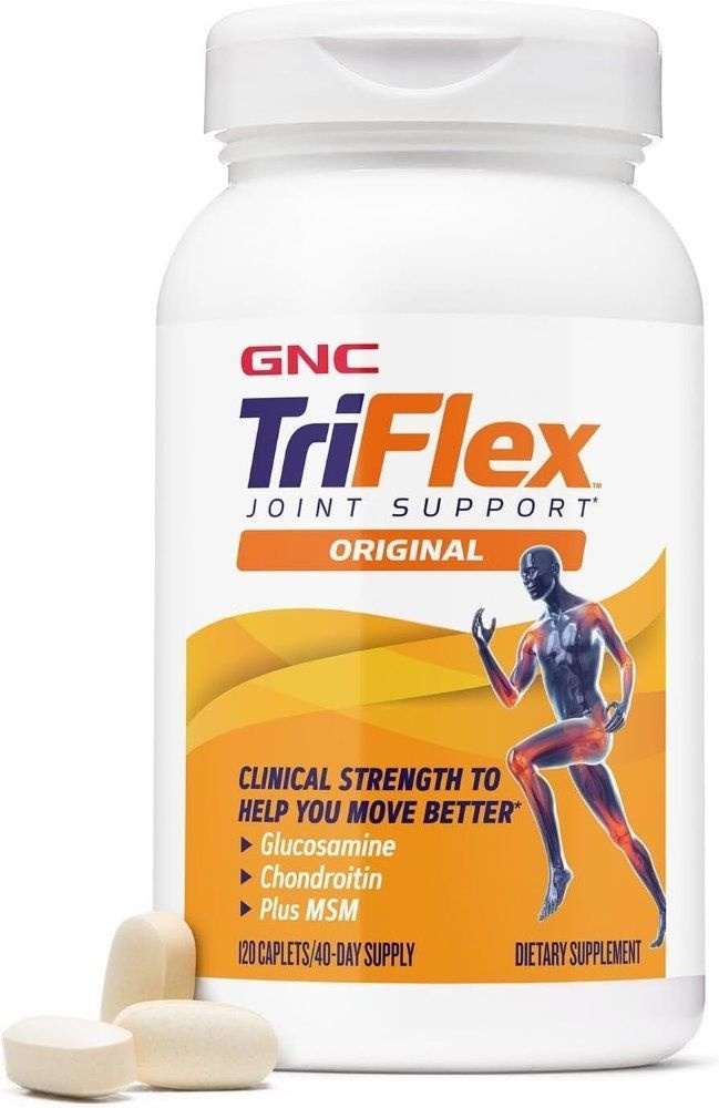 [해외] GNC TriFlex 글루코사민 콘드로이틴 MSM 120 캡슐