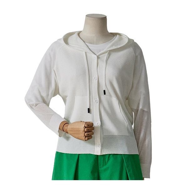 4KUS 포커스 후디 단추 여름 가디건 FM5C7KC0047