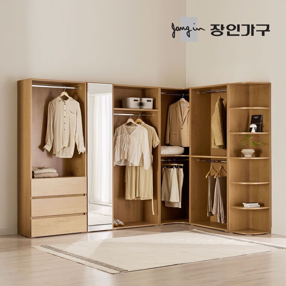 클래드 드레스룸 시스템 키큰 옷장 행거 모음전