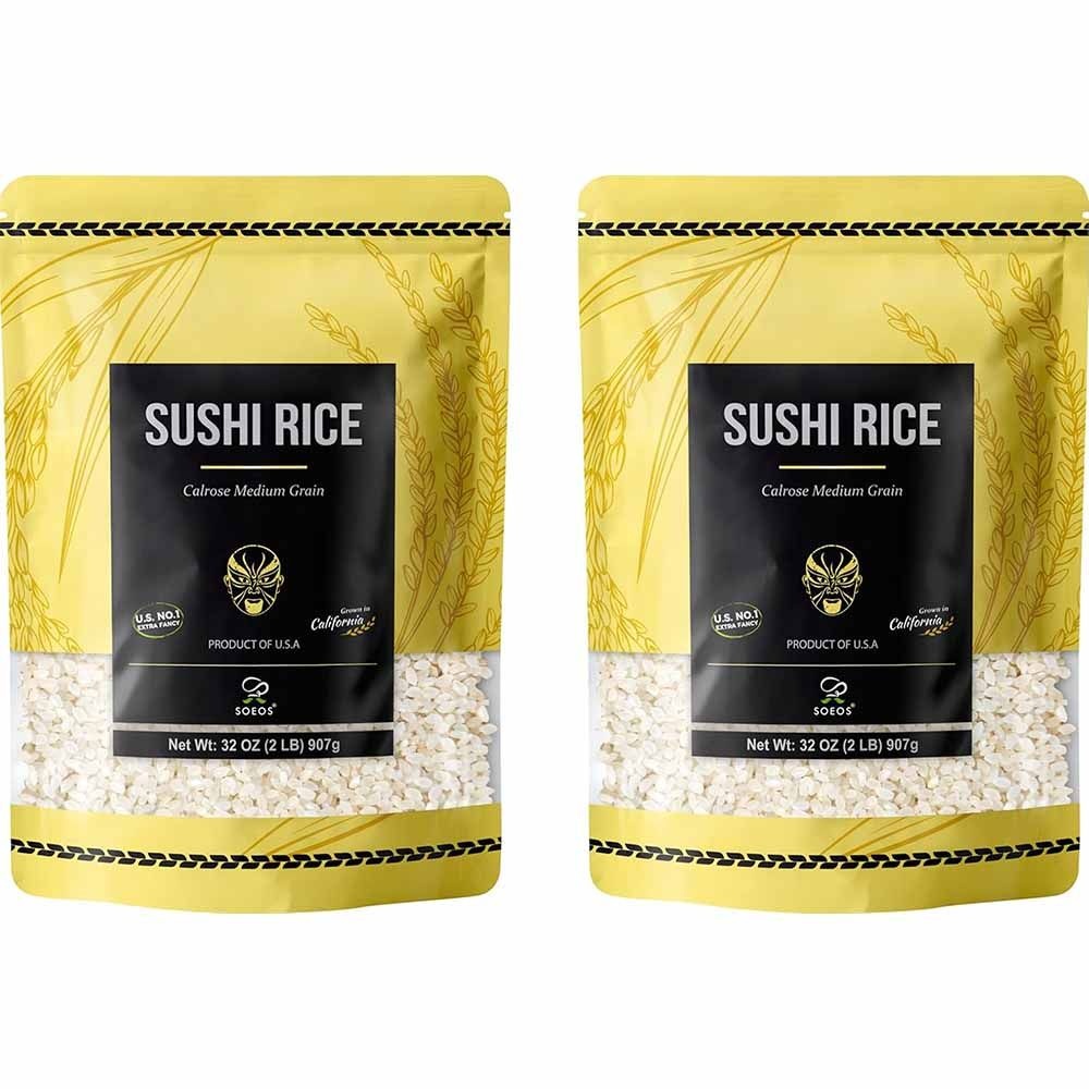 [해외] 소에오스 스시용 중립 백미 칼로스 쌀 910g 2개