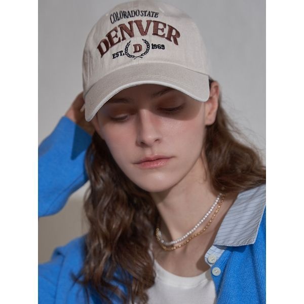 르니앤맥코이 [하프클럽]덴버 자수 배색 볼캡 LN04AM100