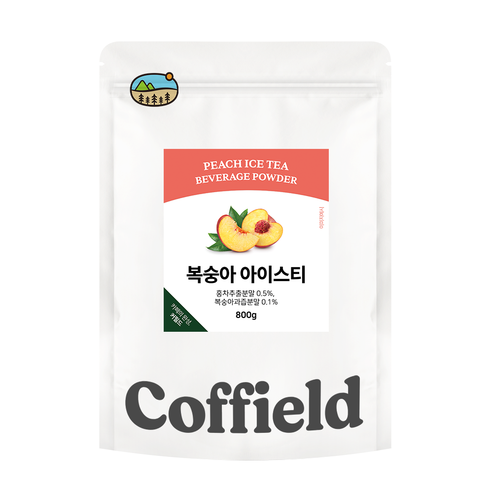 Coffield 커필드 복숭아 아이스티 파우더 800g