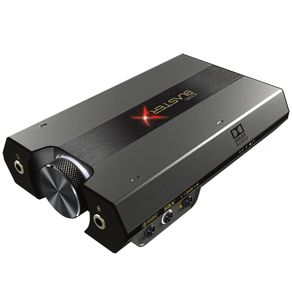 크리에이티브 사운드 블라스터X G6 USB-C 외장형 사운드카드