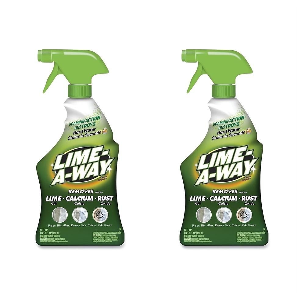 Lime-A-Way [해외] Lime-A-Way 클리너 650ml 2팩 Lime-A-Way Cleaner, 22 Fluid Ounce
