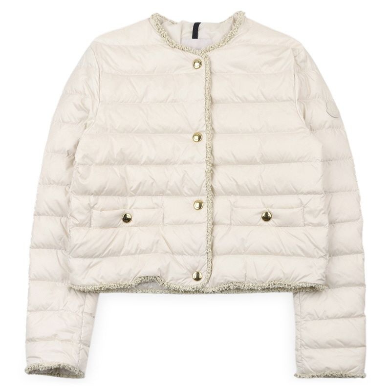 몽클레어 몽클레르 디몬트 몽클레어 여성 FLEURS 부클레 경량 패딩 자켓(베이지) 1A00104 597YF 20N