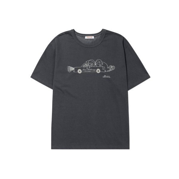 MIMTHEWARDROBE <매장정품> 밈더워드로브 MIMTHEWARDROBE 러브딜리버리 티셔츠피그차콜 MW251HT5WH 1422805