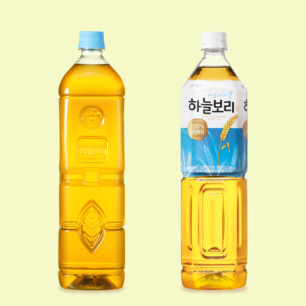 하늘보리 에코 무라벨 1.5L 6개+하늘보리 6개