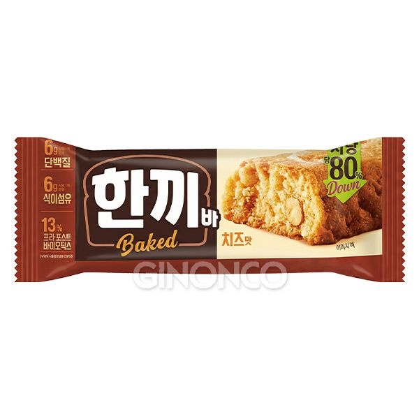 [오늘출발] 오리온 마켓오 한끼바 치즈맛 40g 저당바 고식이섬유
