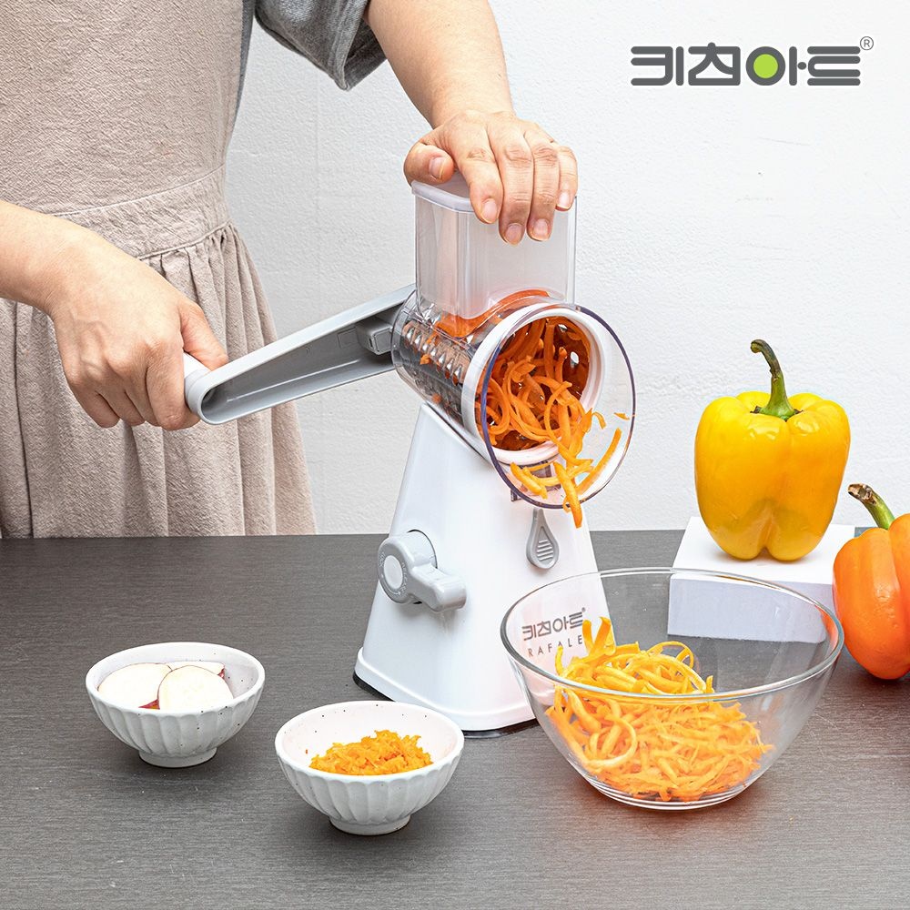 [오늘출발] 키친아트 라팔 만능 다용도 채칼 슬라이서 (3종칼날)