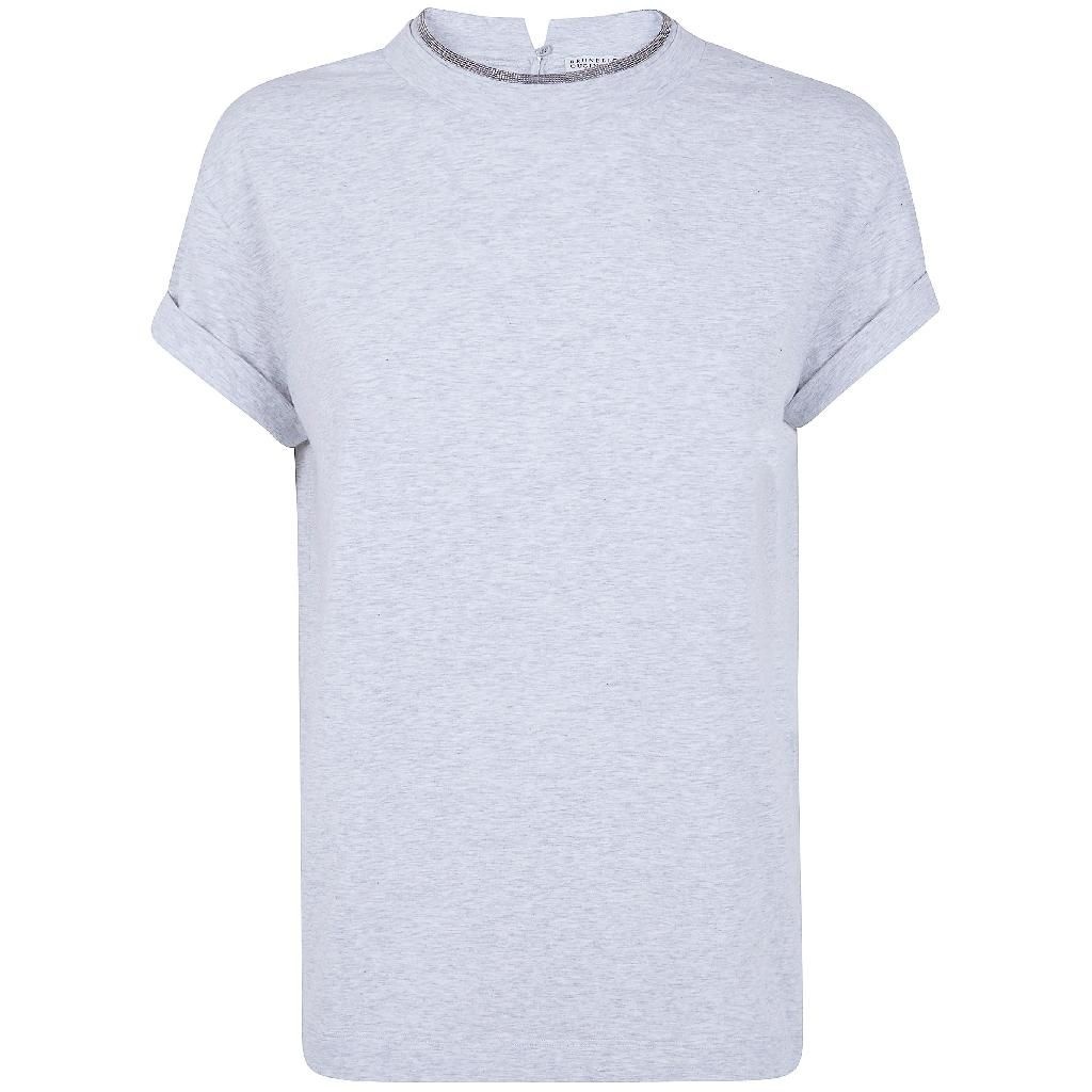 [해외] 브루넬로 쿠치넬리 26SS 브루넬로 쿠치넬리 ROUND 넥 T 셔츠 M0T18BD200098C8003 TP571645204