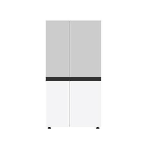 LG전자 [LG전자]LG 디오스 오브제컬렉션 매직스페이스 S836MRQ112 냉장고 832L-후