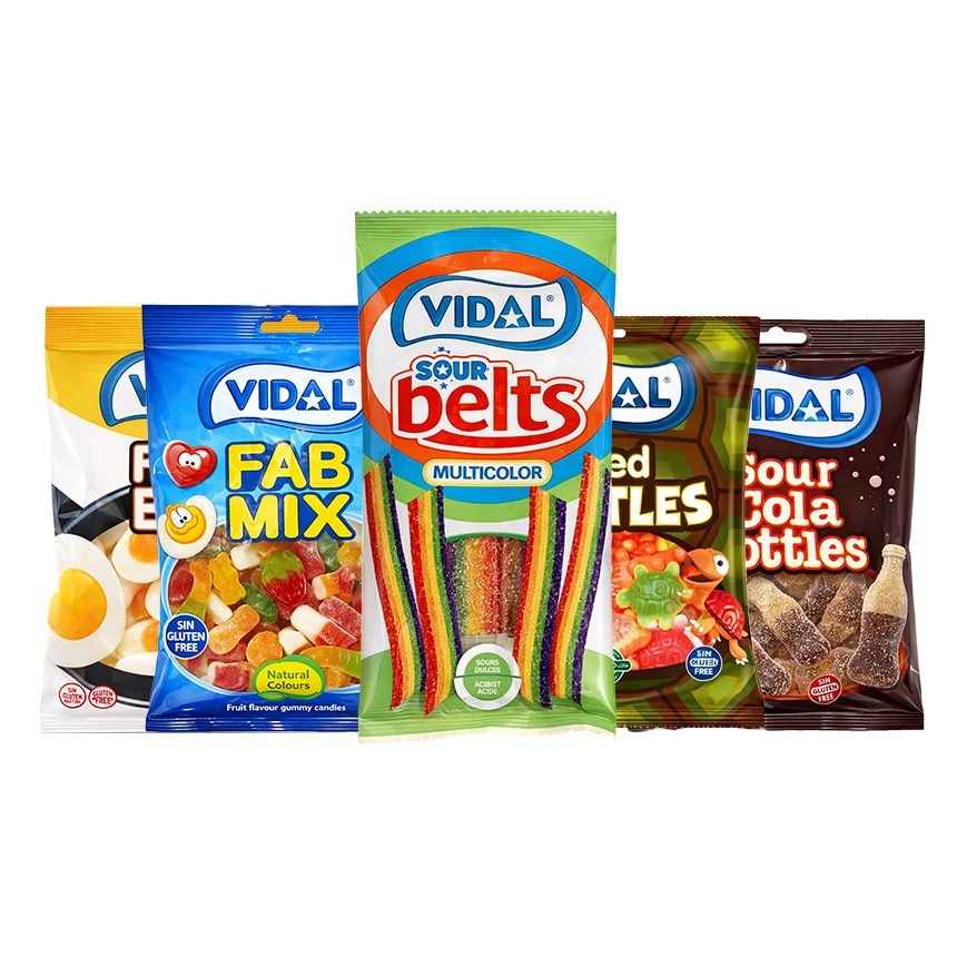 비달젤리 사우어믹스 구미 90g 5개