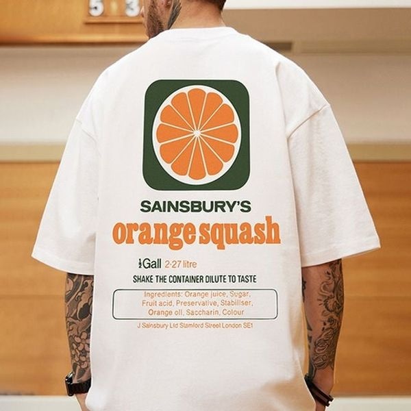 알티피아 2컬러 남녀공용 루즈핏 프린팅 반팔 라운드 티셔츠 (WEE882E)