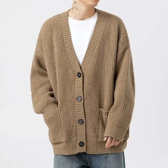 하찌   가디건  박스 가디건 남녀공용  봄가디건  