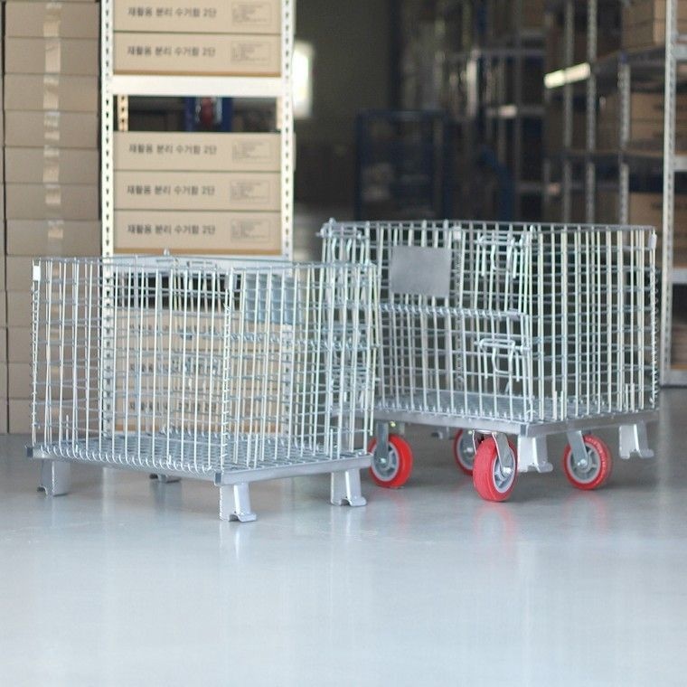도모 메쉬파렛트(바퀴) 물류창고 대형마켓