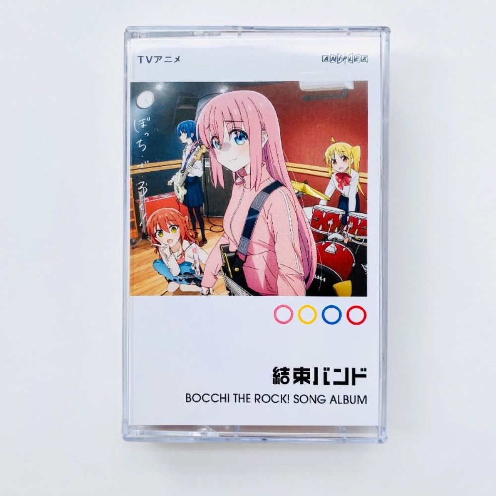 [해외] 봇치더락 Lonely rock ending 글리터 파우더 한정판 가사집포함 레트로 카세트테이프