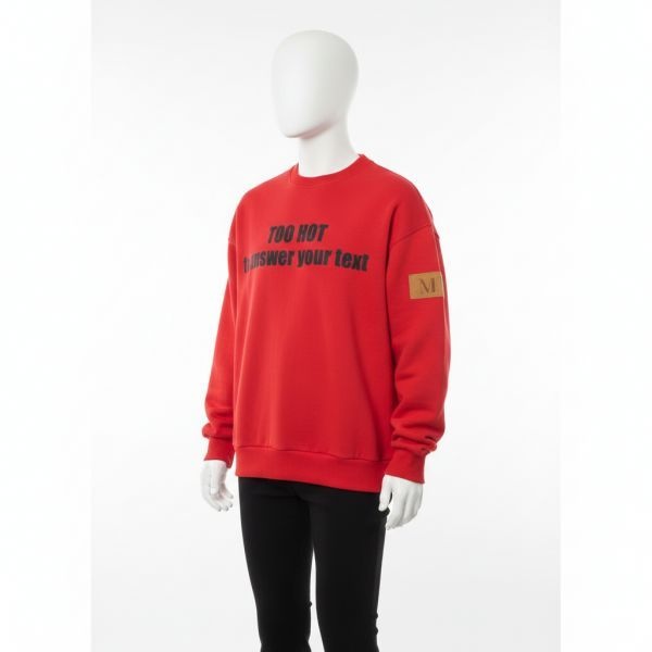 무센트 투 핫 시그니처 맨투맨 남녀공용 349170 P00000TF