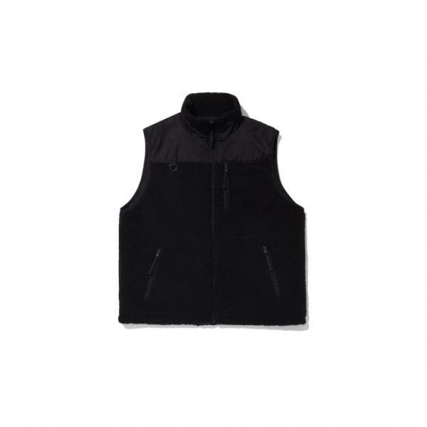 올어바웃뉴 쉐르파 리버시블 블록 베스트 블랙 ANZ4VO21ABK 1979658