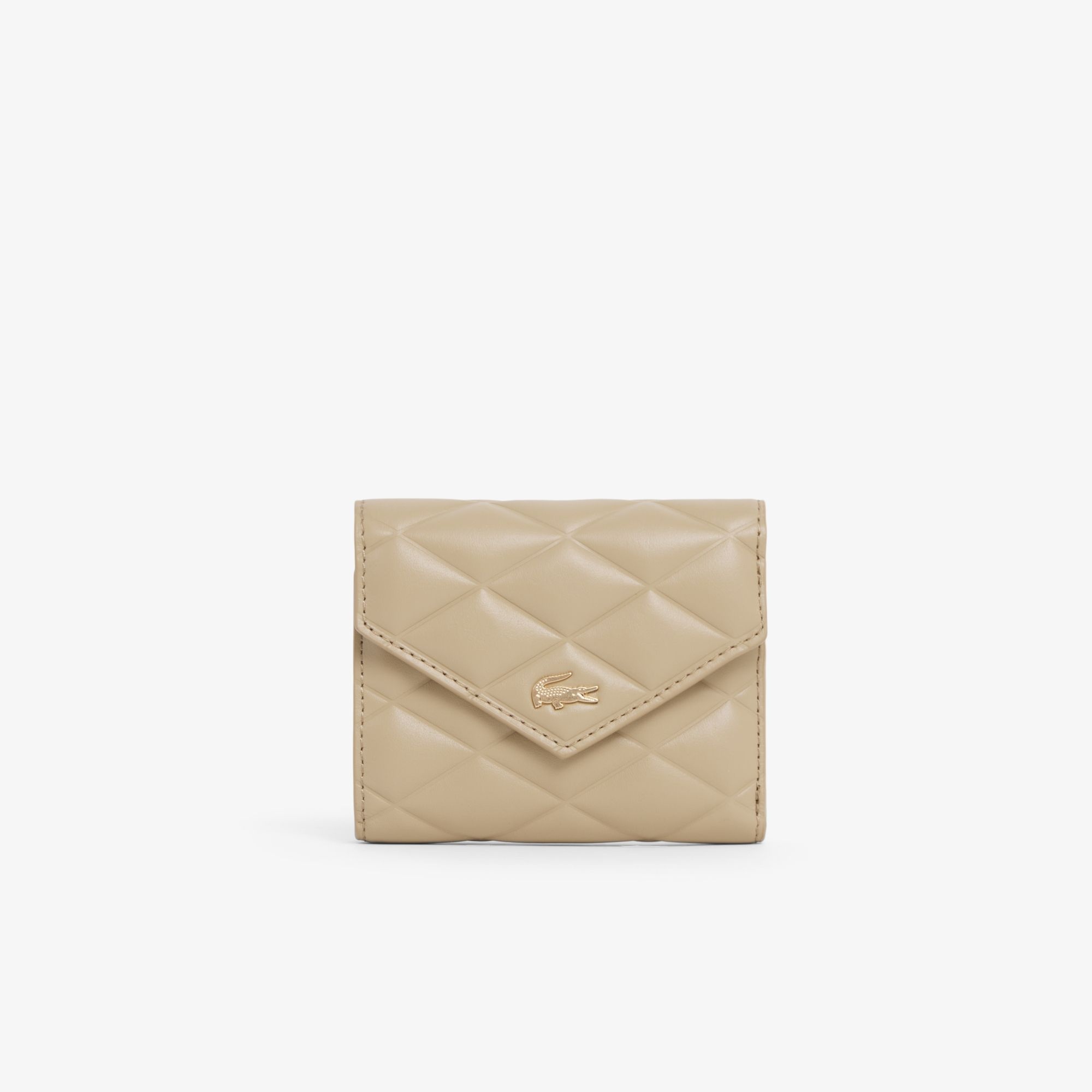 라코스테 [AK분당점] [라코스테] NF5119E56G 크로코델 CROCODELLE 플랩 반지갑 (C87/베이지)