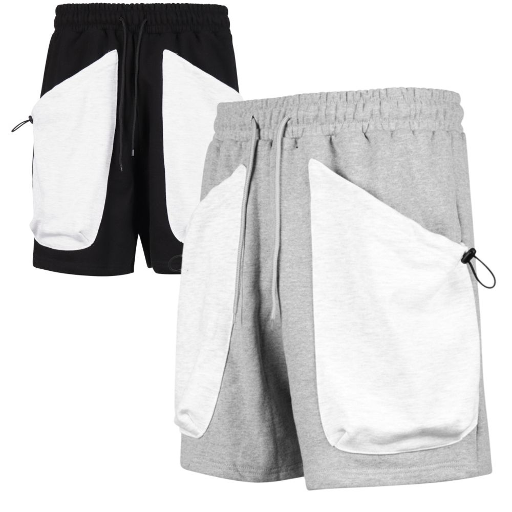 NB 협력사 럭스골프 편의점 마트갈때 남자 빅 아웃포켓 밴딩 반바지 데일리 20대남성 신상