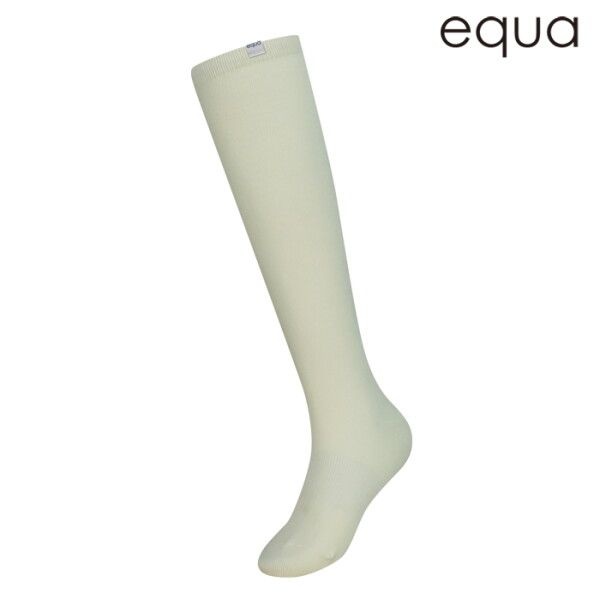 에콰 [에콰] 소프트 애슬핏 니삭스 아이보리 요가양말 (E24Q4AC02-IV)