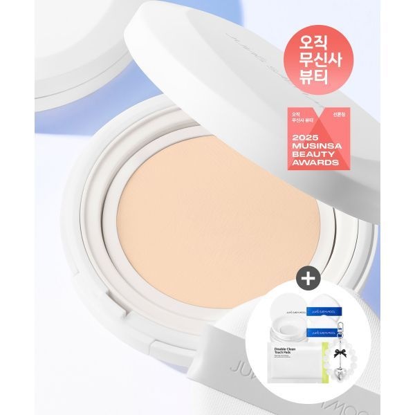 JUNGSAEMMOOL [2025어워즈/단독] 프로래스팅 결핏 메쉬 쿠션 (본품 or 리필포함)(프로래스팅 구슬키링 + 수정화장패드 1