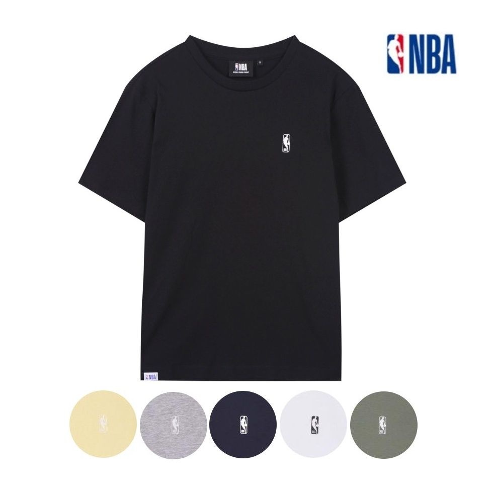 NBA N259ST262P 남녀공용 반팔티 티셔츠 빅사이즈 기본 심플 무지 베이직