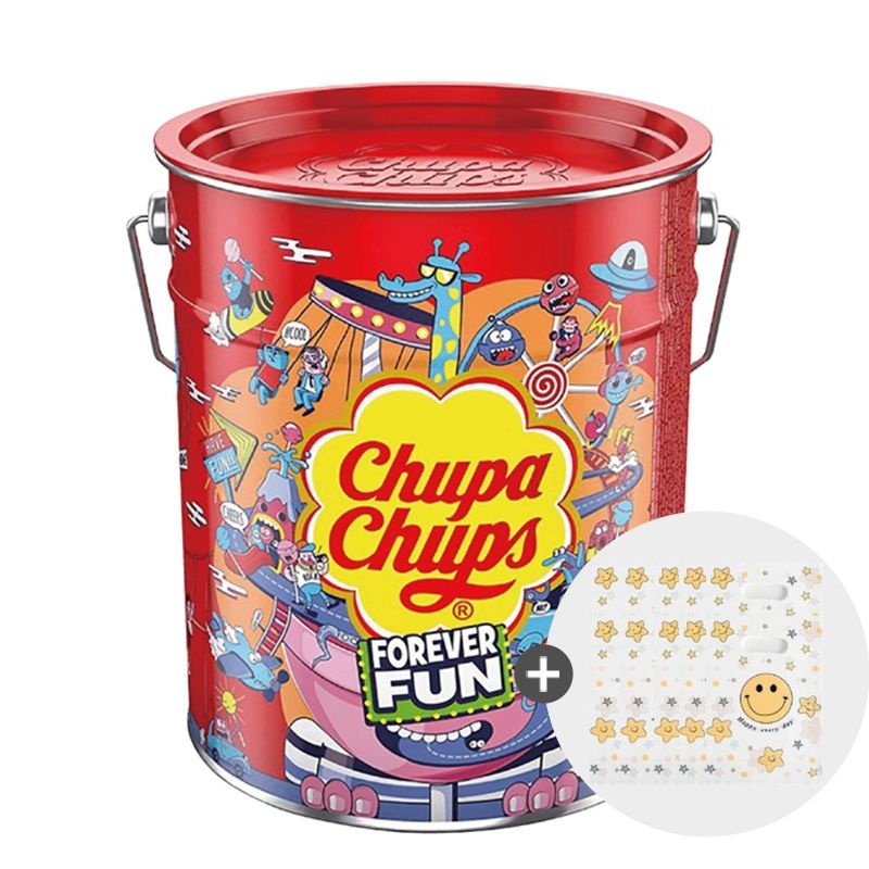 츄파춥스 팝아트틴 150개입