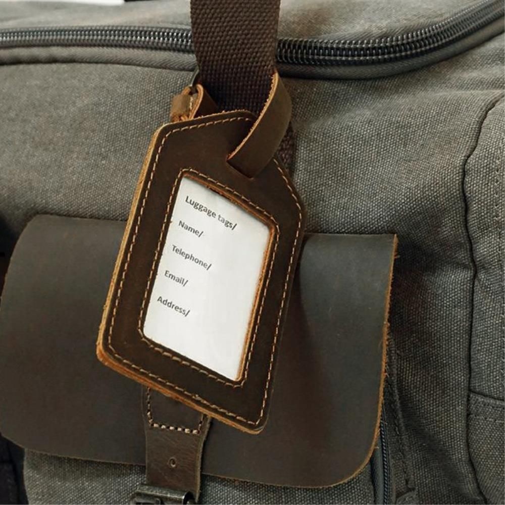 고빅고홉협력사 캐디백 골프가방 고급 가죽네임택 분실방지용 시선집중 캐리어악세사리