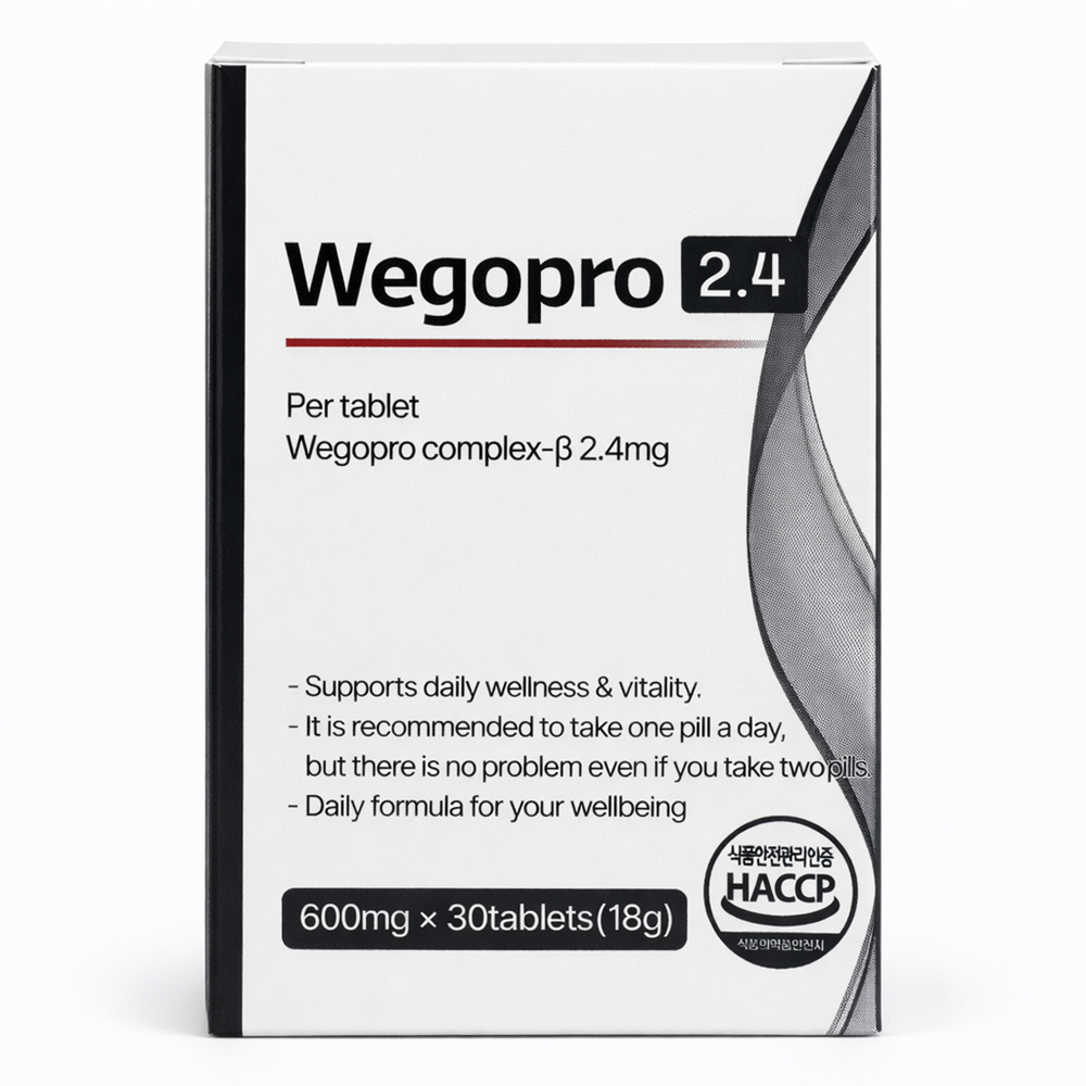 상세참조 인퓨라젠 위고프로 2.4 30정 Wegopro 내돈내산 후기 효능 효과