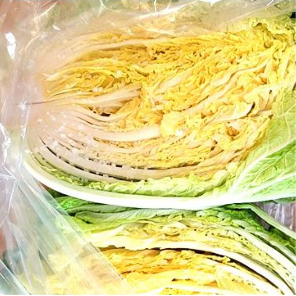 질기고 두꺼운 투명 김장 고추 비닐봉투 100x120 50매 음식물 평판 관공서